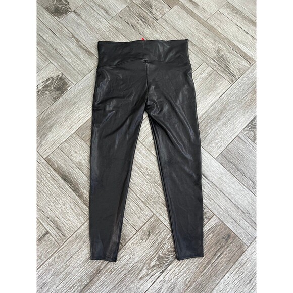 SPANXshape™ Faux Leather Leggings - Picture 4 of 5